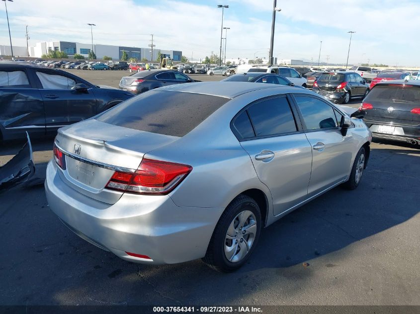 2015 HONDA CIVIC SEDAN LX - 19XFB2F55FE236386
