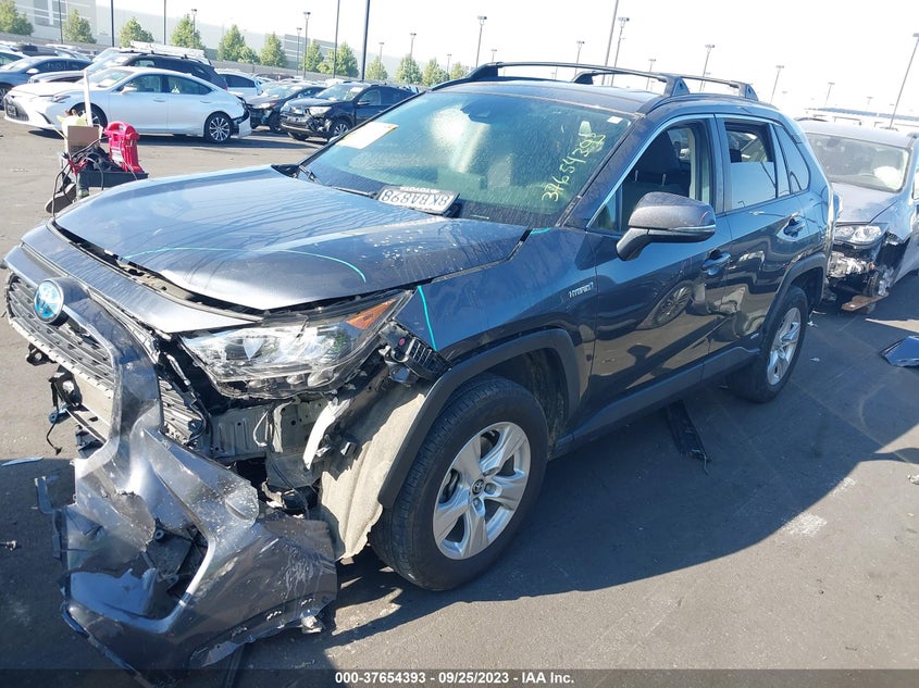 VIN JTMMWRFV3KD015952 2019 TOYOTA RAV4 HYBRID LE