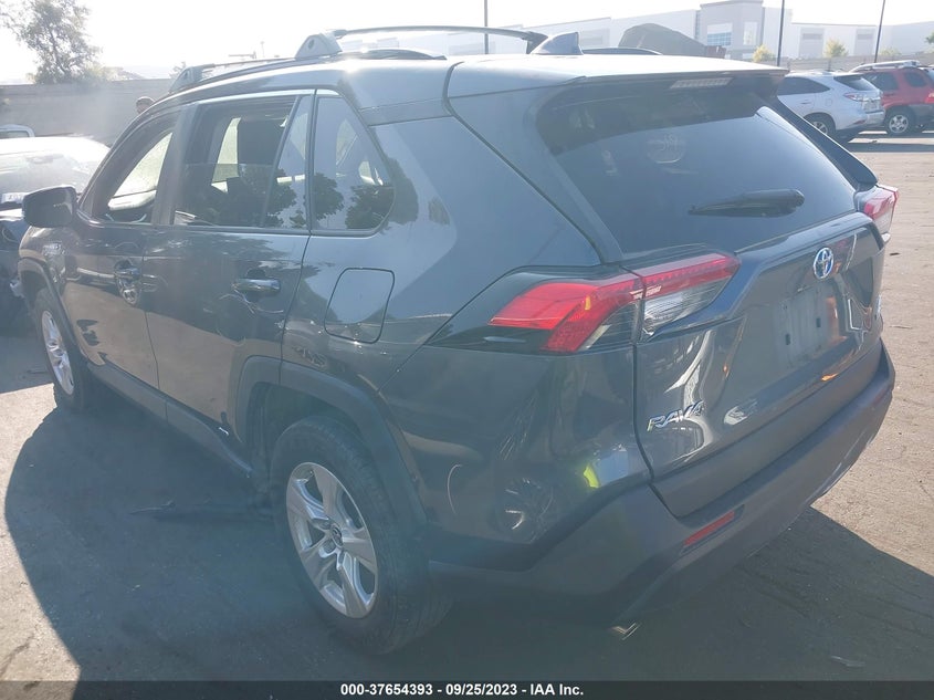 VIN JTMMWRFV3KD015952 2019 TOYOTA RAV4 HYBRID LE