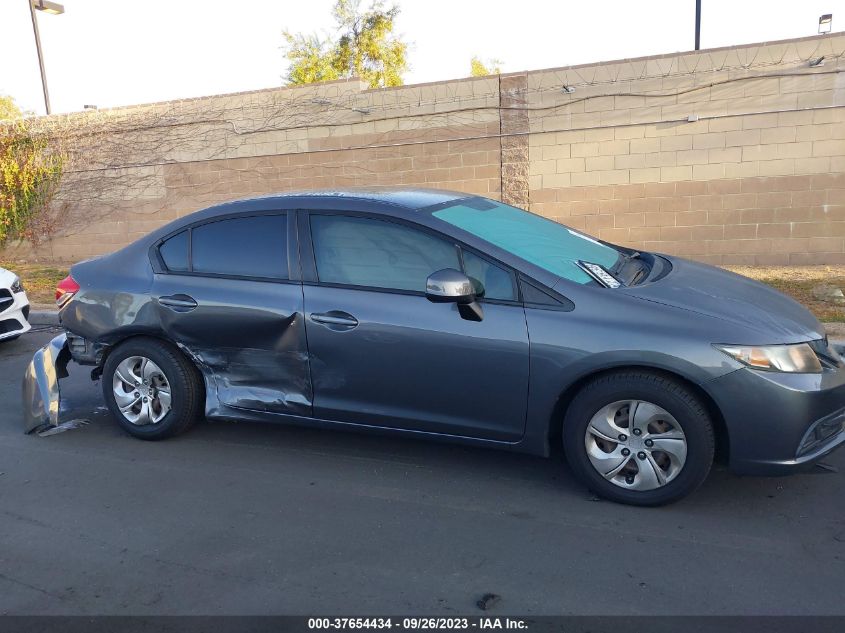 2013 HONDA CIVIC SDN LX - 2HGFB2F57DH523327