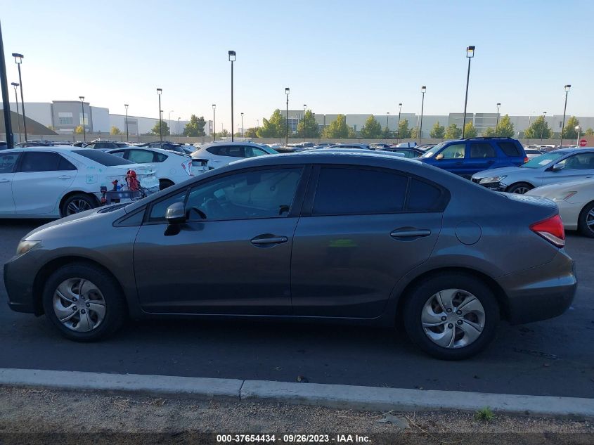 2013 HONDA CIVIC SDN LX - 2HGFB2F57DH523327