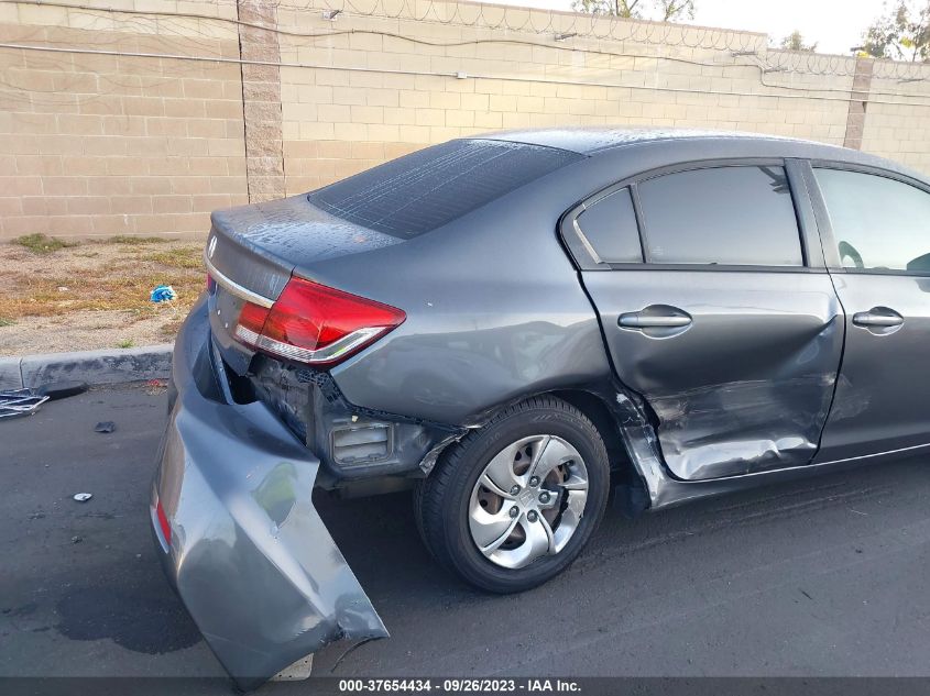 2013 HONDA CIVIC SDN LX - 2HGFB2F57DH523327