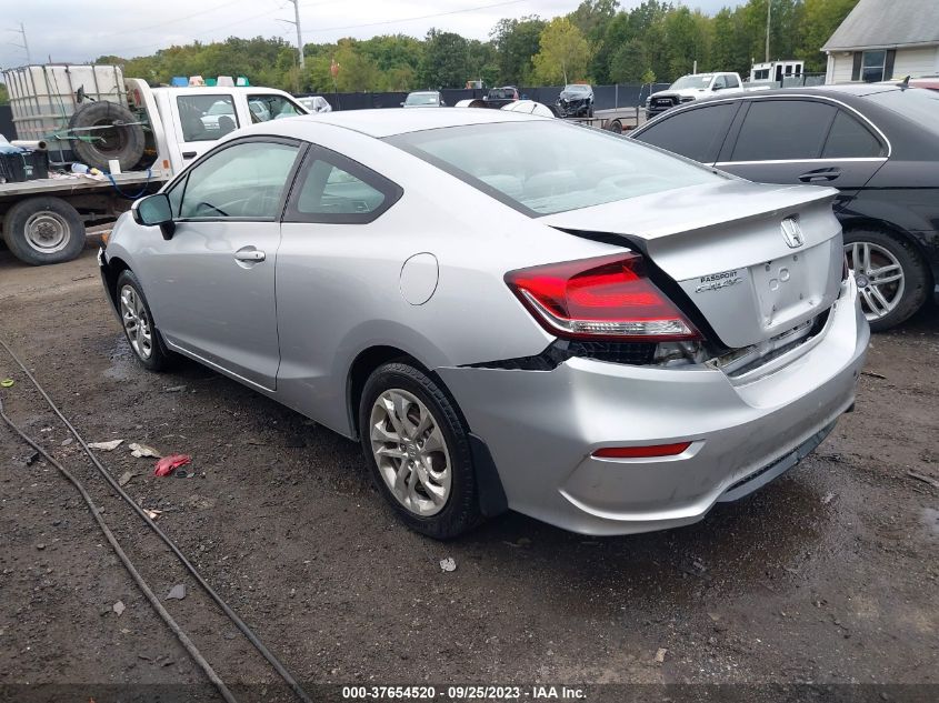 2014 HONDA CIVIC COUPE LX - 2HGFG3B56EH515928
