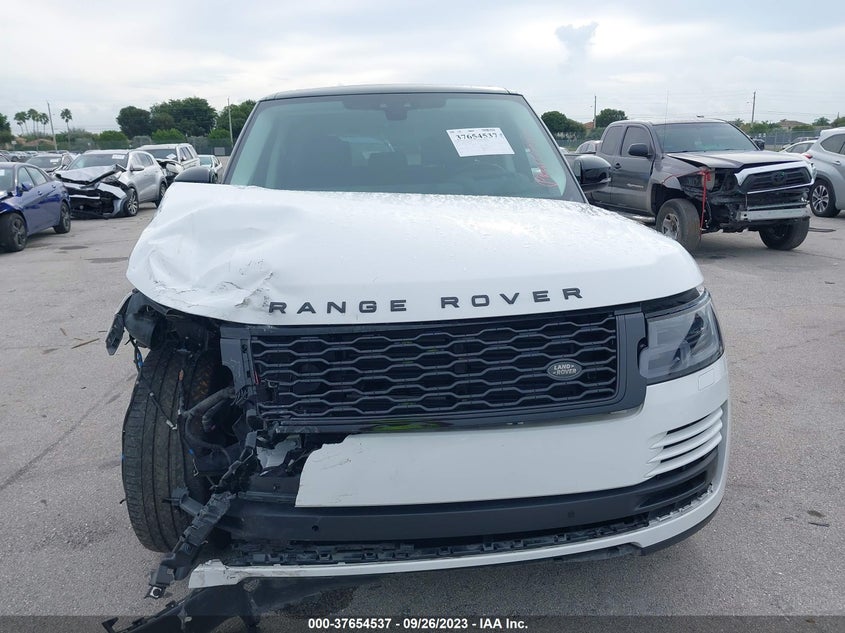 VIN SALGS2RU1LA599735 2020 LAND ROVER RANGE ROVER HSE