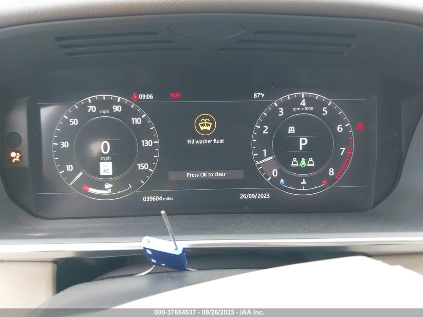 VIN SALGS2RU1LA599735 2020 LAND ROVER RANGE ROVER HSE