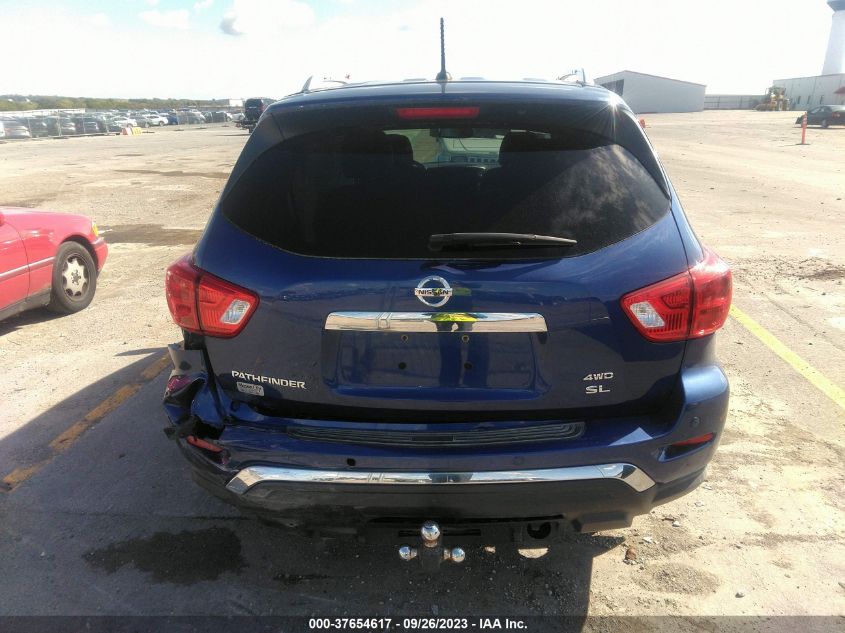 2017 NISSAN PATHFINDER SL - 5N1DR2MM6HC621314