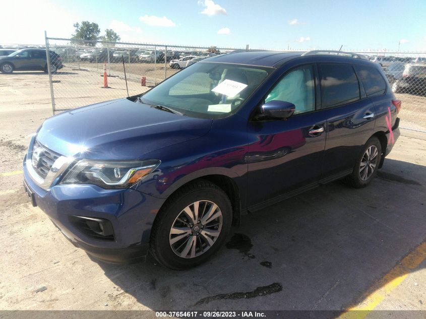 2017 NISSAN PATHFINDER SL - 5N1DR2MM6HC621314