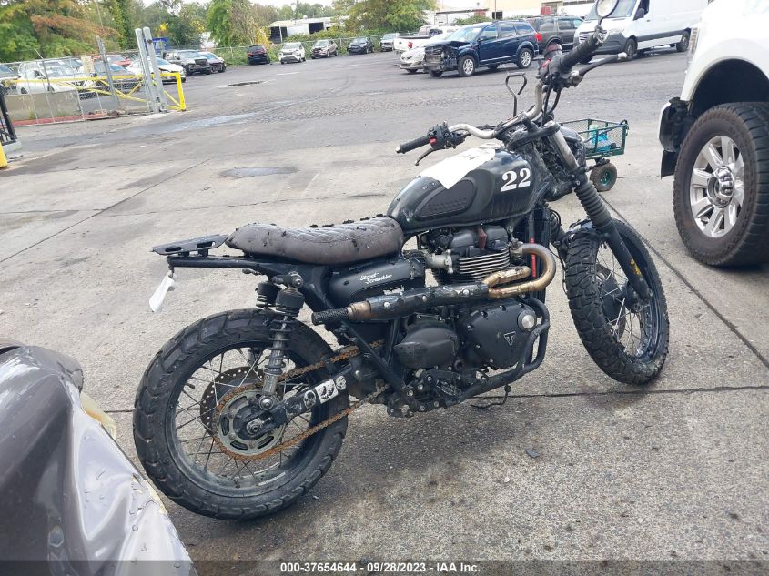 2018 TRIUMPH MOTORCYCLE STREET SCRAMBLER - SMTD44GN7JT876693