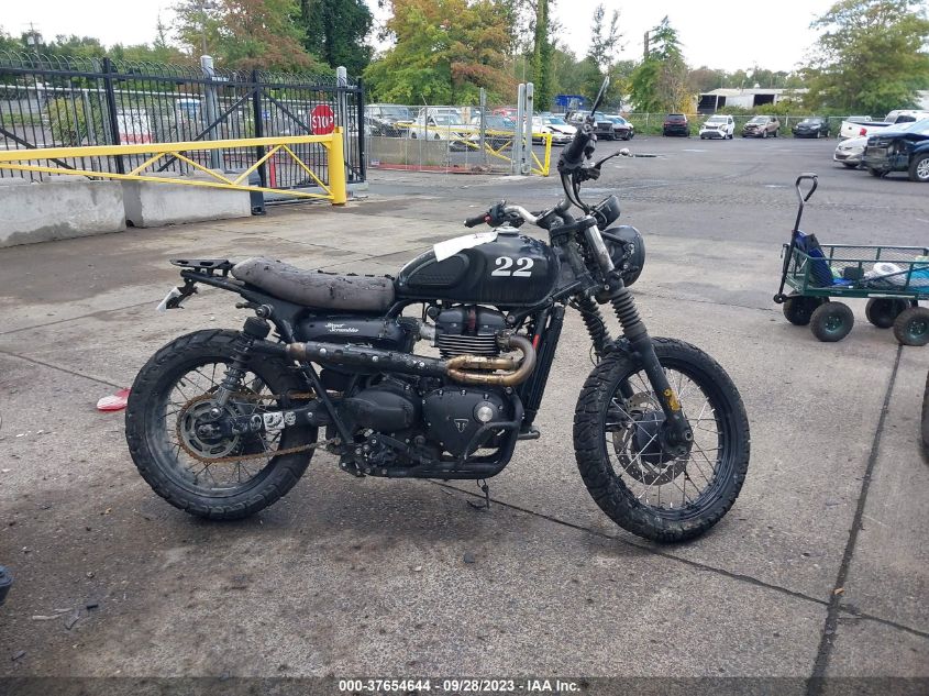 2018 TRIUMPH MOTORCYCLE STREET SCRAMBLER - SMTD44GN7JT876693