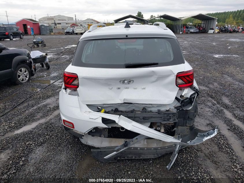 2022 HYUNDAI VENUE SEL - KMHRC8A34NU178544