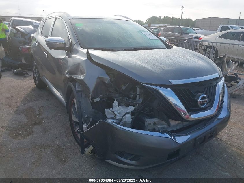 2015 NISSAN MURANO PLATINUM - 5N1AZ2MG0FN255302