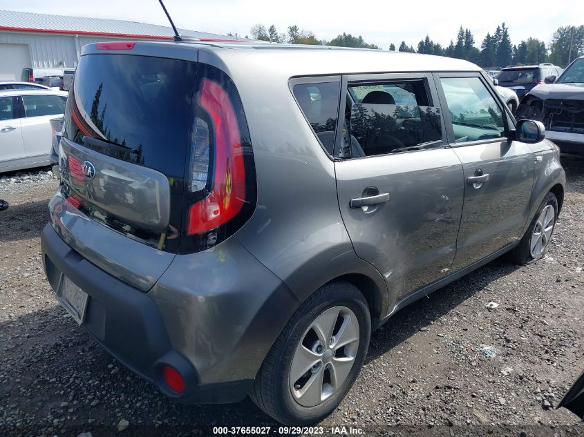 2014 KIA SOUL BASE - KNDJN2A20E7061557
