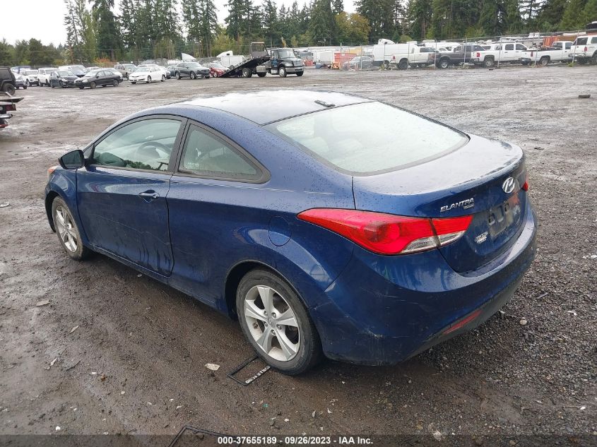 2013 HYUNDAI ELANTRA COUPE GS KMHDH6AE9DU004646