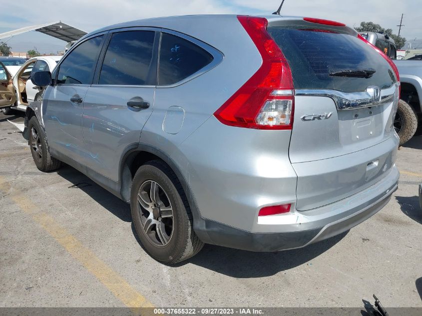 2015 HONDA CR-V LX - 3CZRM3H3XFG714129