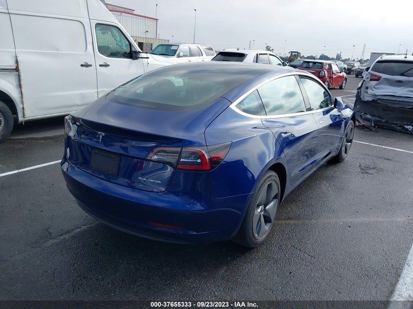 VIN 5YJ3E1EB5KF528720 2019 TESLA MODEL 3 LONG RANGE/PERFORMANCE