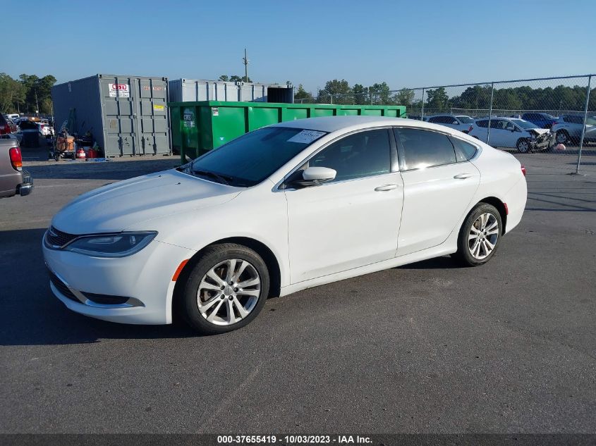 2015 CHRYSLER 200 LIMITED - 1C3CCCAB9FN606872
