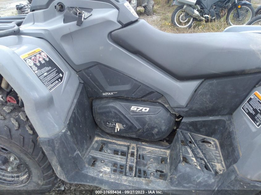 2021 CAN-AM OUTLANDER MAX 570/570 DPS 3JBLMAT48MJ001538