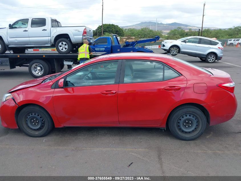2014 TOYOTA COROLLA L/LE/S/S PLUS/LE PLUS - 5YFBURHE4EP140406