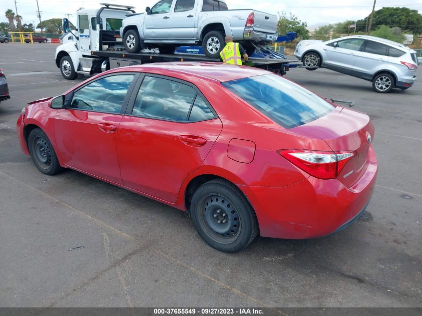 2014 TOYOTA COROLLA L/LE/S/S PLUS/LE PLUS - 5YFBURHE4EP140406