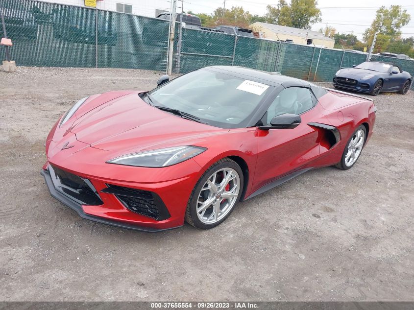 VIN 1G1YB3D47P5126325 Chevrolet Corvette 2LT 2023 2