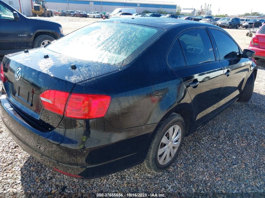 2013 VOLKSWAGEN JETTA SEDAN S - 3VW1K7AJ3DM243834