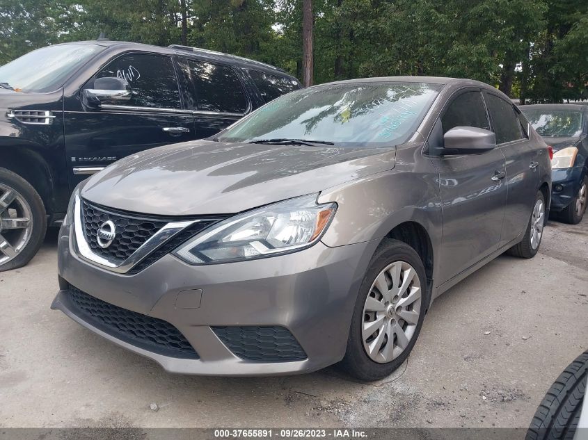 2016 NISSAN SENTRA SV - 3N1AB7AP7GY308434