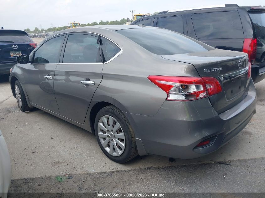 2016 NISSAN SENTRA SV - 3N1AB7AP7GY308434