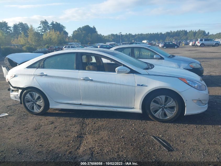 2015 HYUNDAI SONATA HYBRID LIMITED - KMHEC4A48FA136560