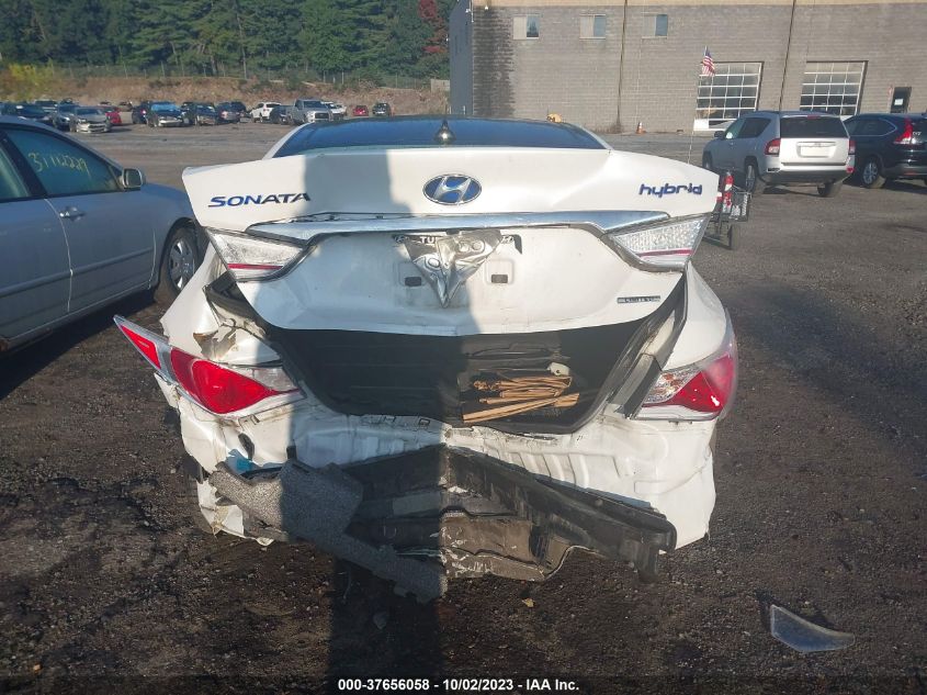 2015 HYUNDAI SONATA HYBRID LIMITED - KMHEC4A48FA136560
