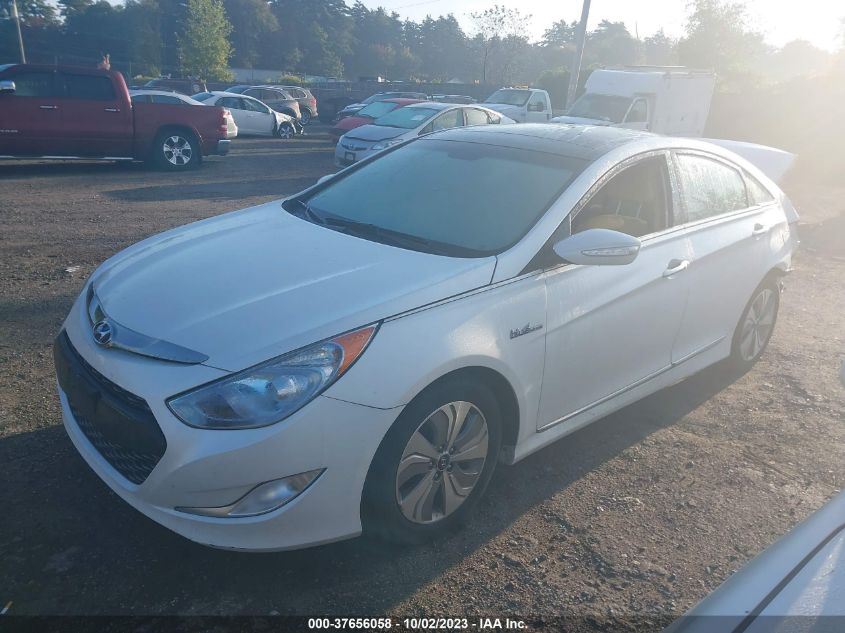2015 HYUNDAI SONATA HYBRID LIMITED - KMHEC4A48FA136560