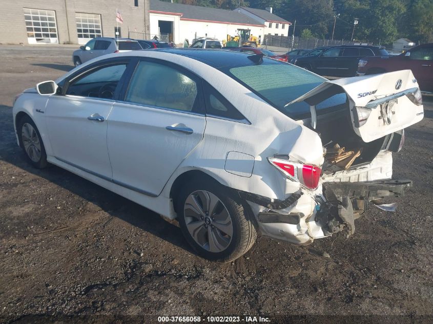 2015 HYUNDAI SONATA HYBRID LIMITED - KMHEC4A48FA136560
