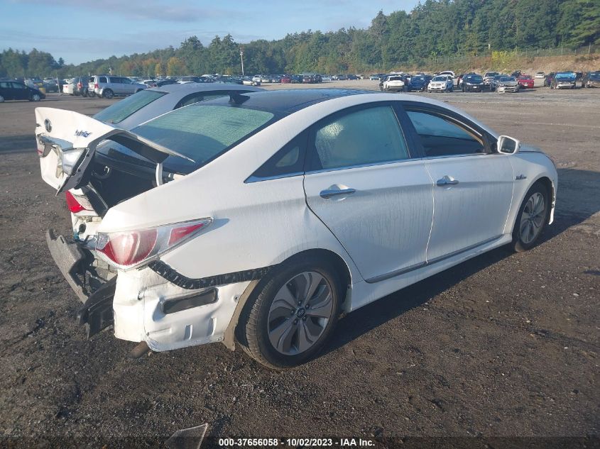 2015 HYUNDAI SONATA HYBRID LIMITED - KMHEC4A48FA136560