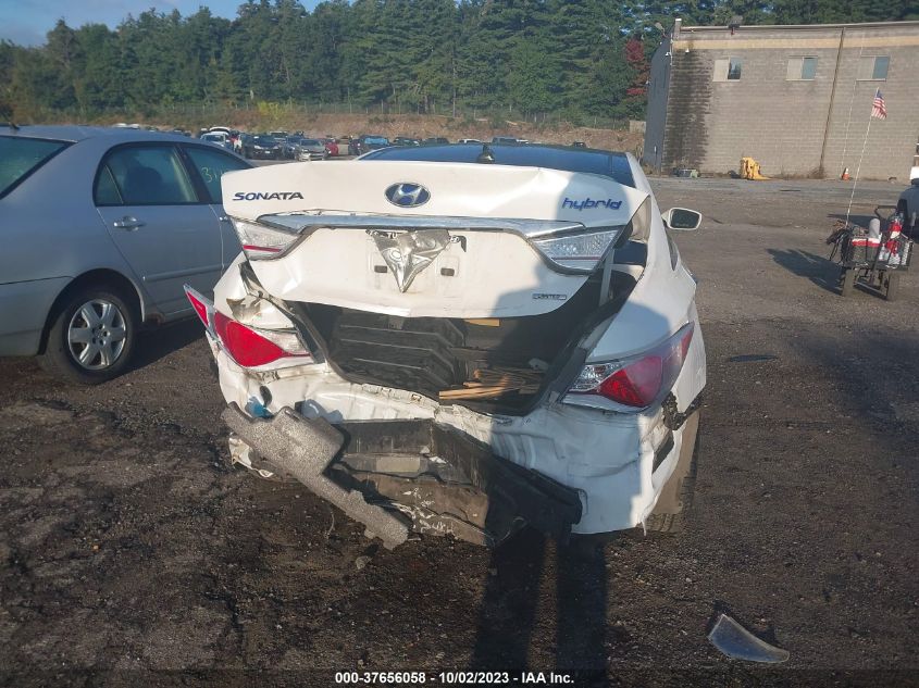 2015 HYUNDAI SONATA HYBRID LIMITED - KMHEC4A48FA136560