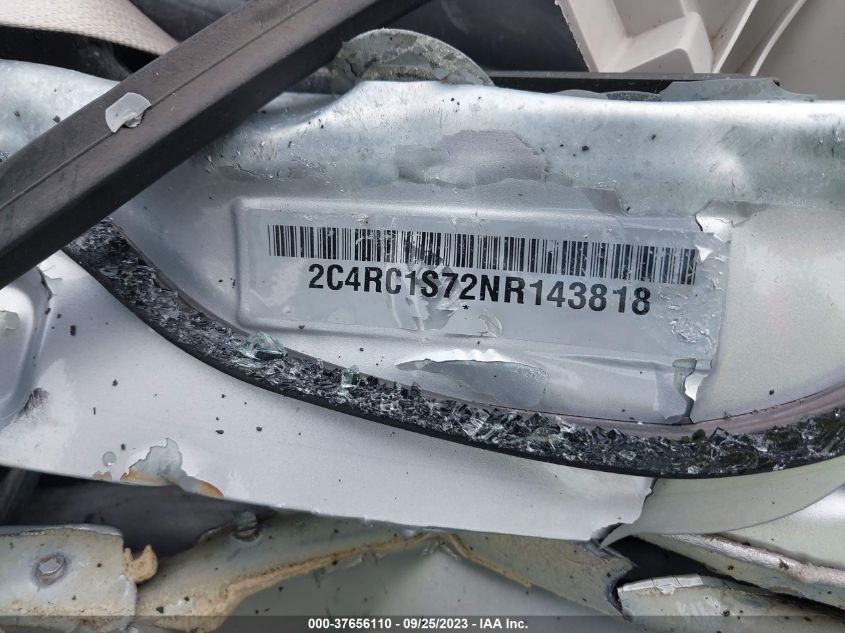 2022 CHRYSLER PACIFICA HYBRID LIMITED - 2C4RC1S72NR143818