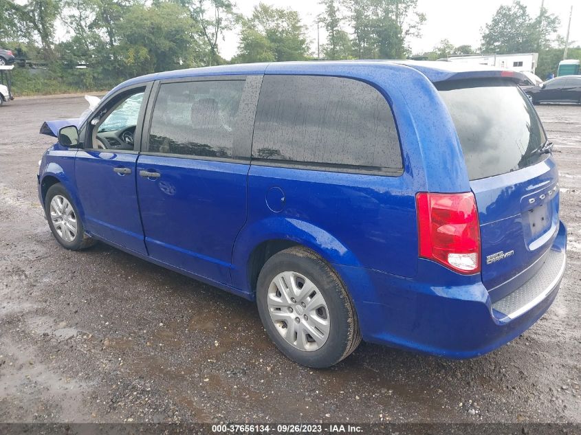 2019 DODGE GRAND CARAVAN SE - 2C4RDGBG3KR778185
