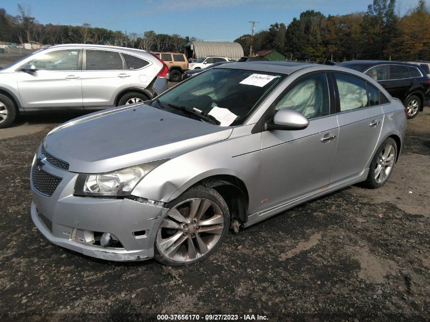 2014 CHEVROLET CRUZE LTZ - 1G1PG5SB0E7386318