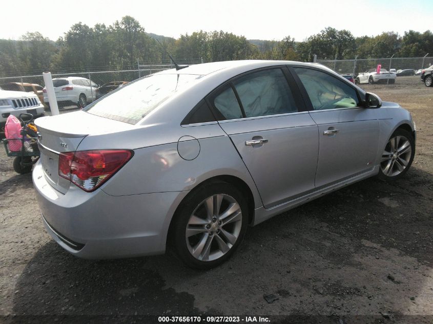 2014 CHEVROLET CRUZE LTZ - 1G1PG5SB0E7386318