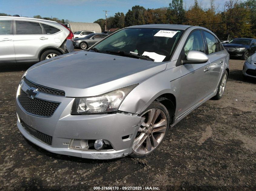 2014 CHEVROLET CRUZE LTZ - 1G1PG5SB0E7386318