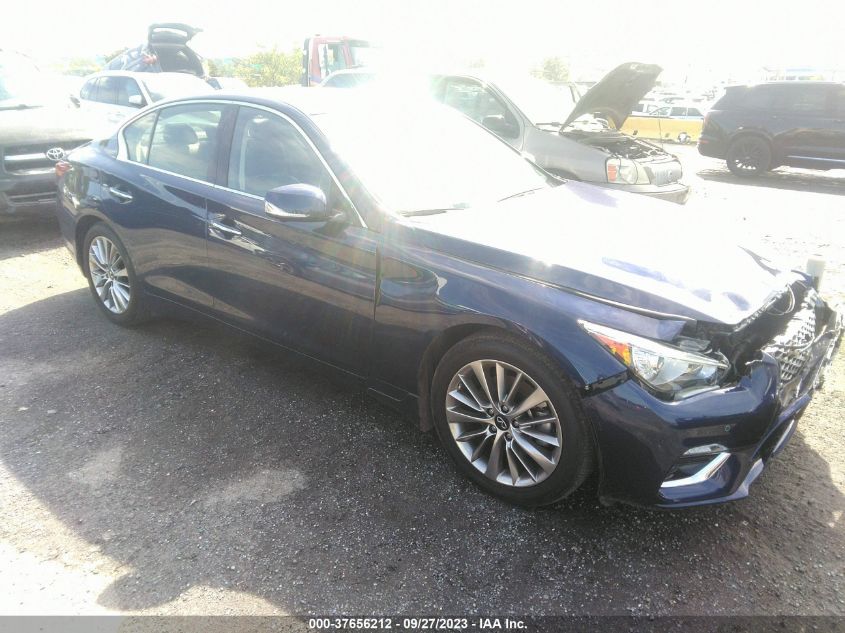 JN1EV7BRXNM341484 Infiniti Q50 LUXE