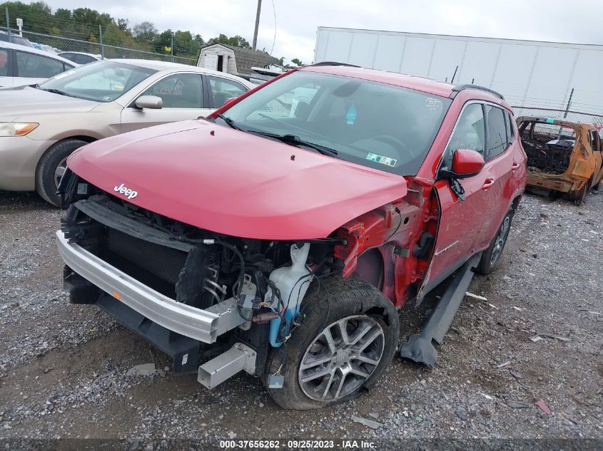VIN 3C4NJDBB9JT479676 2018 JEEP COMPASS LATITUDE