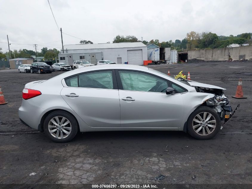 2014 KIA FORTE EX - KNAFX4A83E5052764
