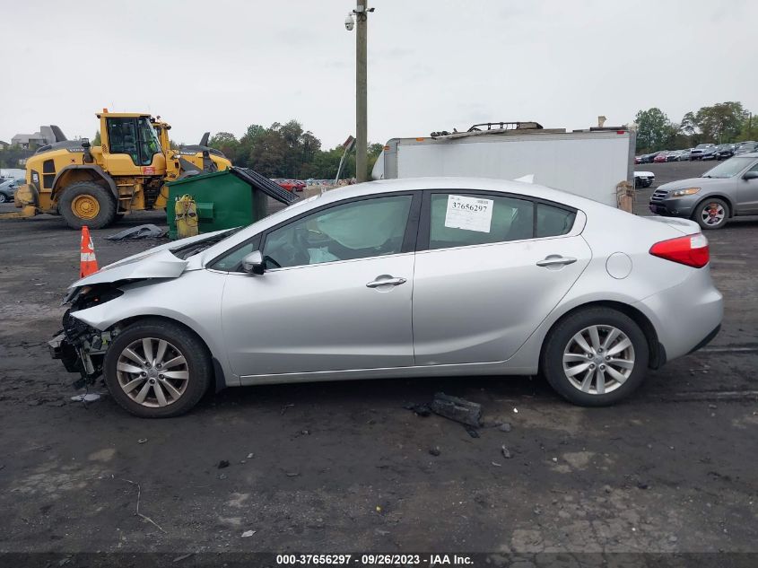 2014 KIA FORTE EX - KNAFX4A83E5052764