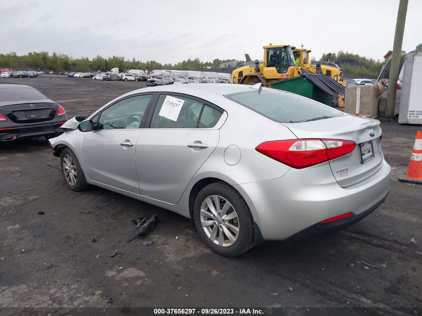 2014 KIA FORTE EX - KNAFX4A83E5052764