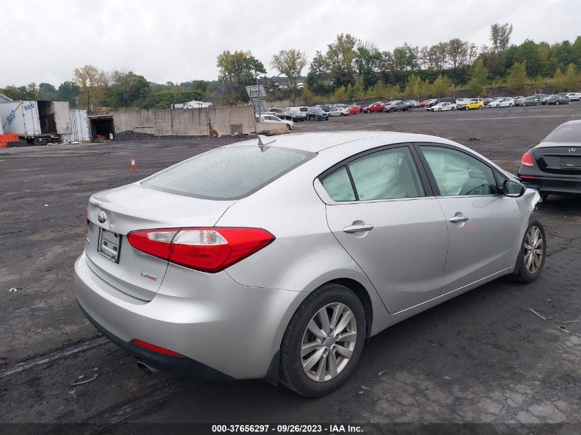 2014 KIA FORTE EX - KNAFX4A83E5052764