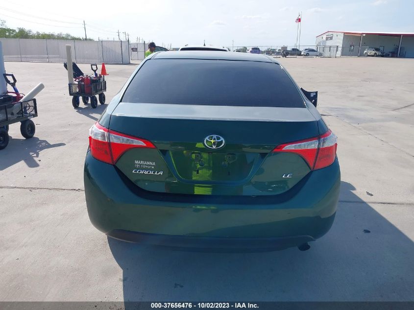 2016 TOYOTA COROLLA LE - 2T1BURHE1GC688298