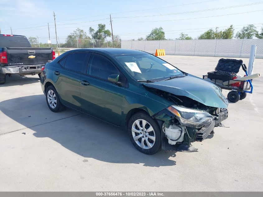 2016 TOYOTA COROLLA LE - 2T1BURHE1GC688298