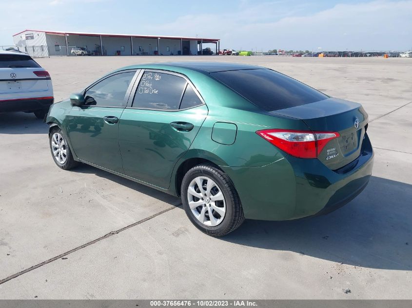 2016 TOYOTA COROLLA LE - 2T1BURHE1GC688298