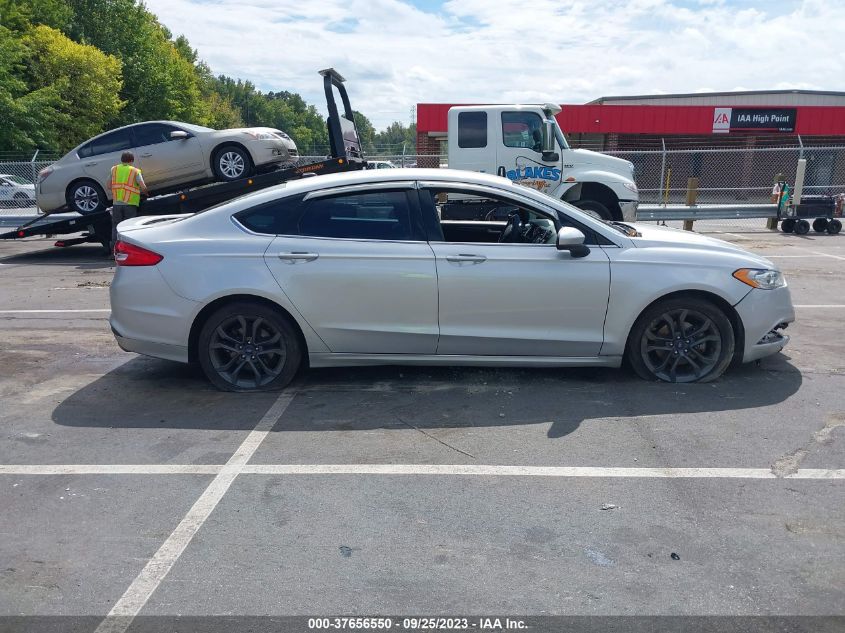 2018 FORD FUSION S - 3FA6P0G76JR200395