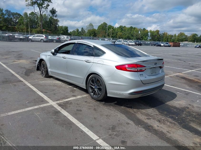 2018 FORD FUSION S - 3FA6P0G76JR200395