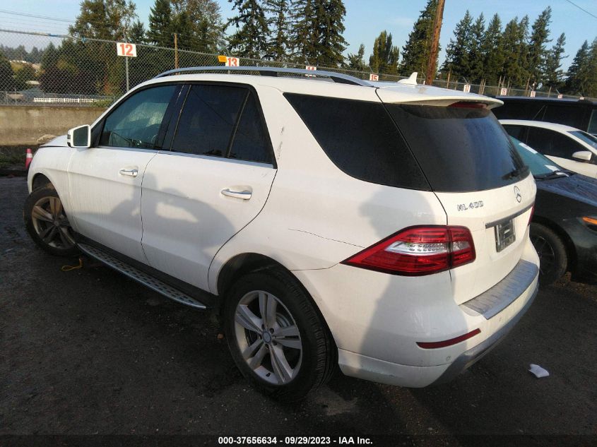2015 MERCEDES-BENZ ML 400 - 4JGDA5GB0FA496581